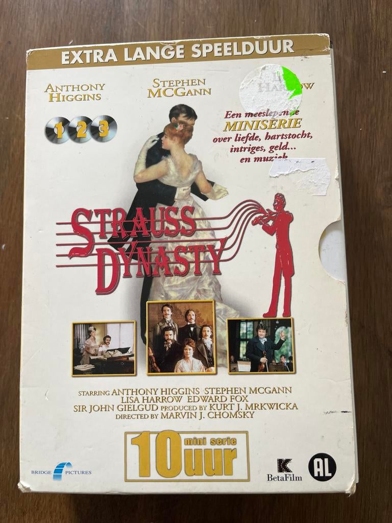 Strauss Dynasty DVD Boxset - 10 uur miniserie, Gebruikt, Alle leeftijden, Boxset, Drama
