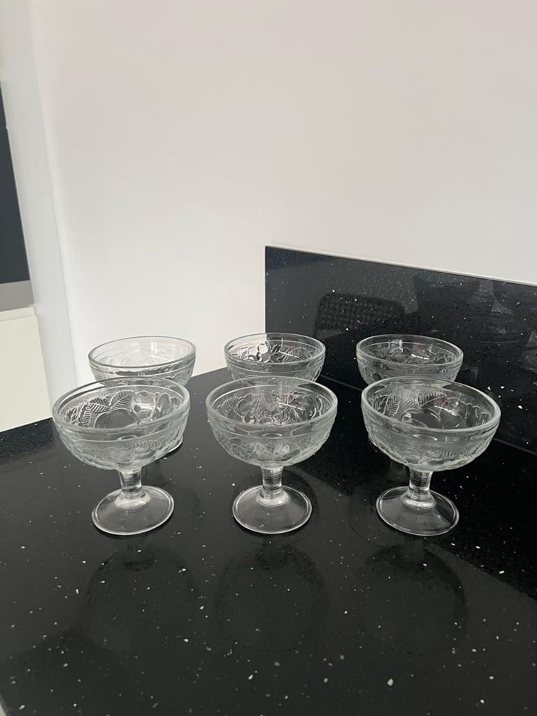 Vintage ijscoupe sorbetcoupe cocktailcoupe, Ophalen of Verzenden