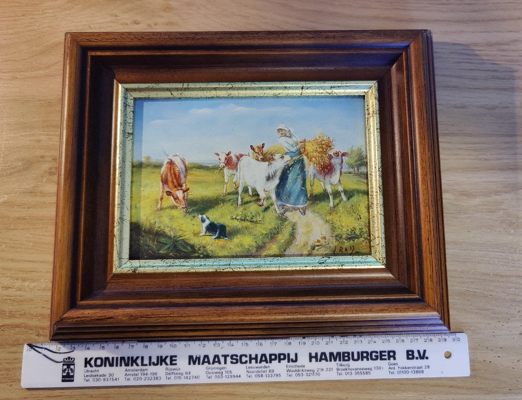 Schilderij 5, Antiek en Kunst, Kunst | Schilderijen | Klassiek, Ophalen