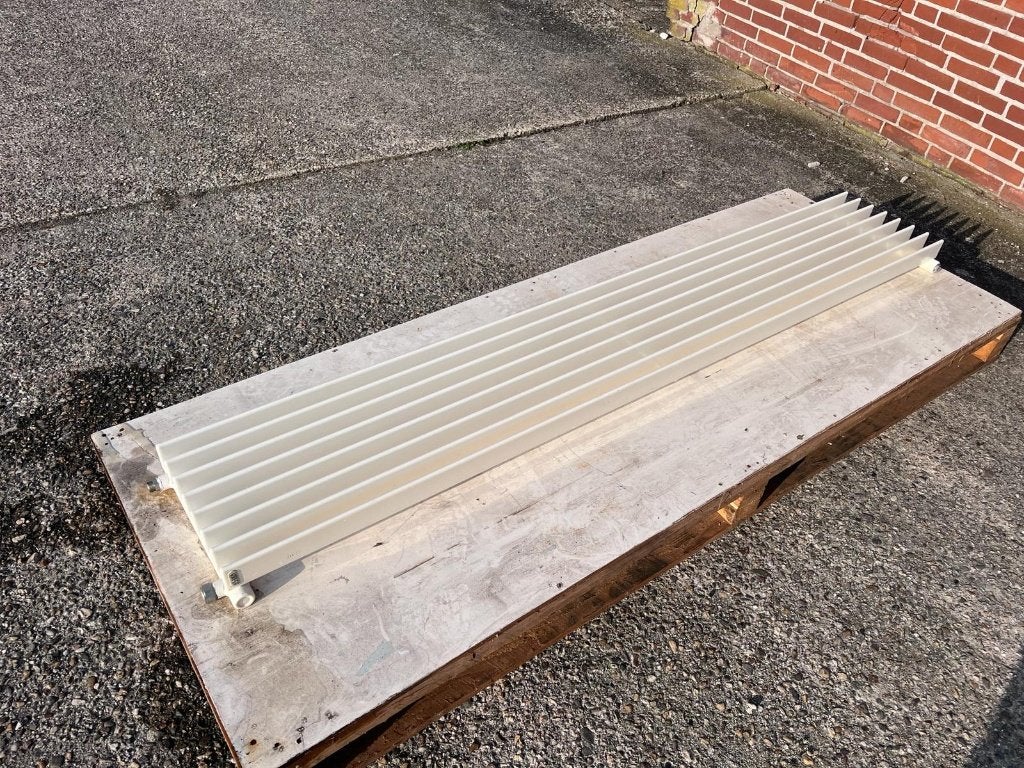VASCO design radiator, verticale badkamer radiator, lamellen, Ophalen, 60 tot 150 cm, Radiator, 80 cm of meer