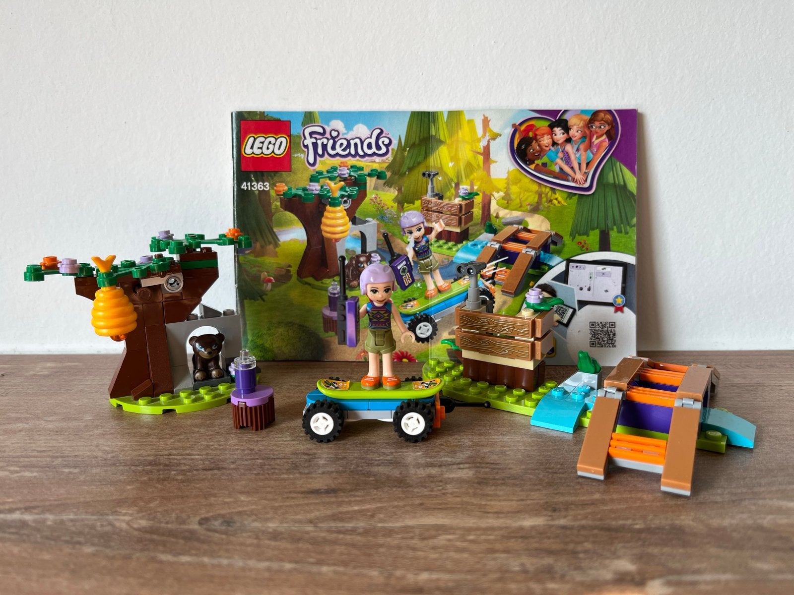 Lego Friends 41363 Mia's Bosavontuur, Ophalen of Verzenden, Zo goed als nieuw