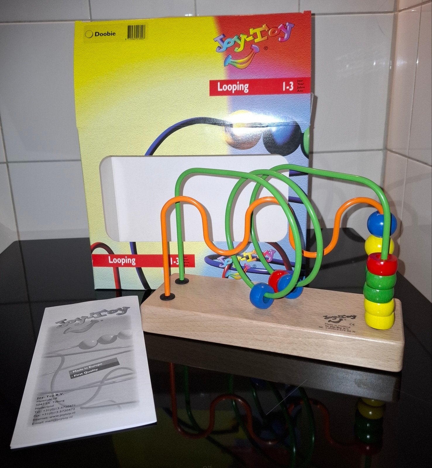 Joy-Toy Looping

NIEUW
Leeftijd: 1-3 jaar

Kralenframe, Ophalen of Verzenden, Nieuw