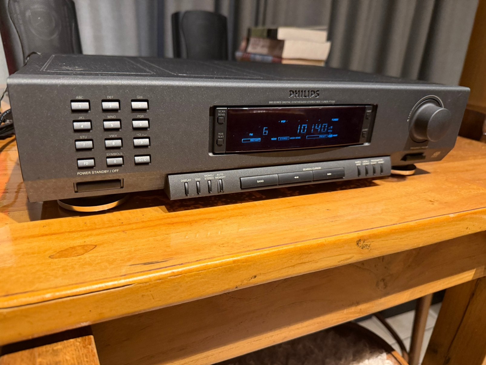 Philips FT930 Serie 900 – Vintage Stereo FM/AM RDS Tuner, Ophalen of Verzenden, Zo goed als nieuw