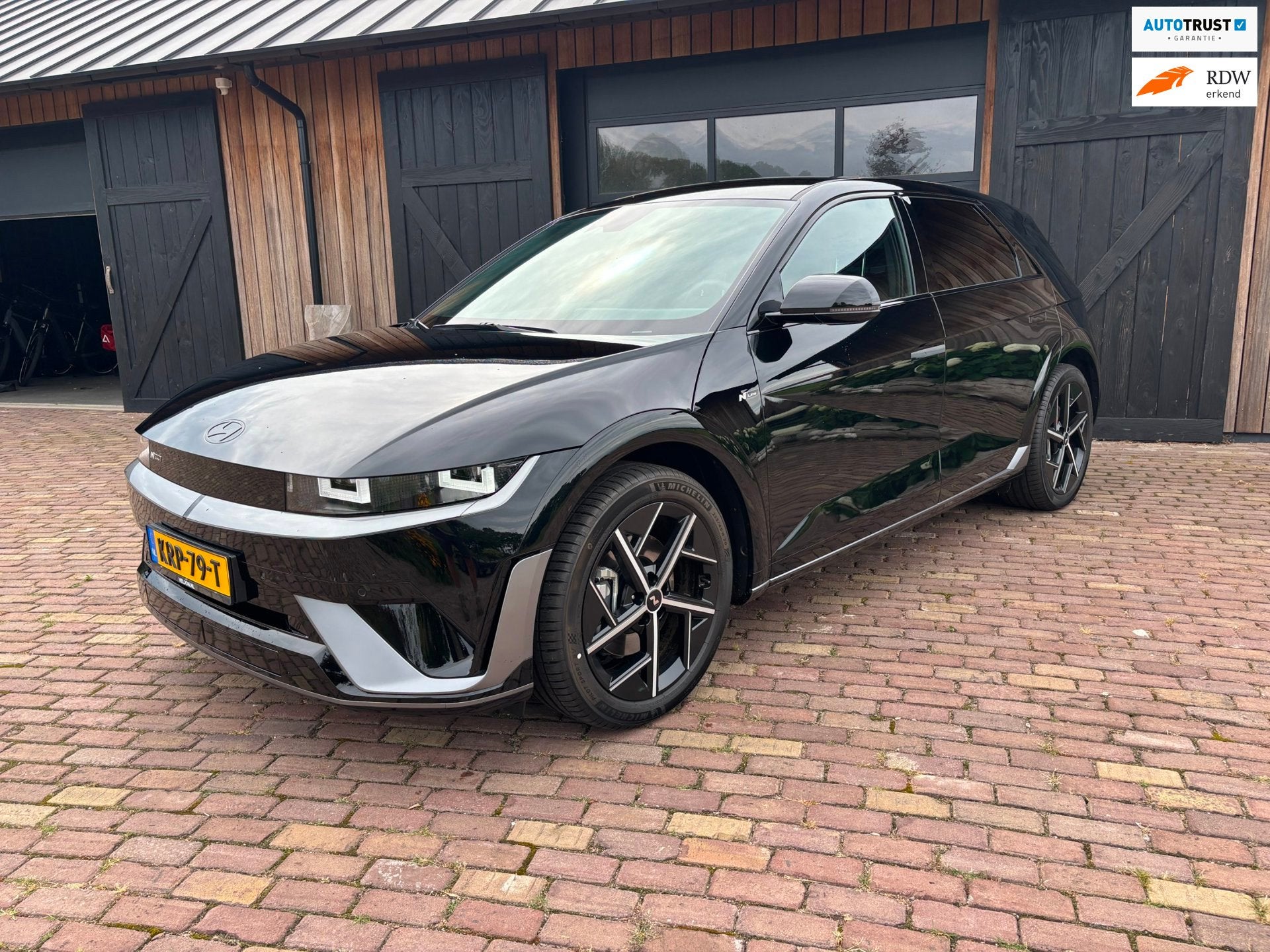 Hyundai IONIQ 5 Long Range N Line 84 kWh.BLACK EDITION ,NIEU, Auto's, Automaat, 228 pk, Achterwielaandrijving, Adaptive Cruise Control