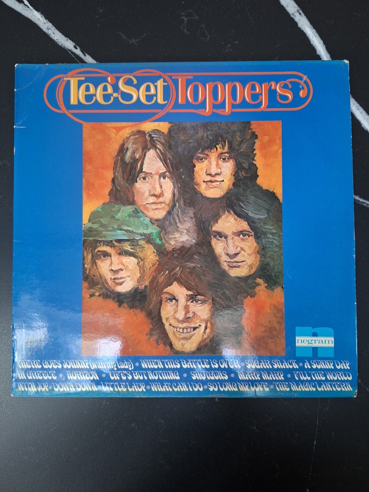 Tee Set - Toppers LP (Negram ELS 973) Pop Rock Vinyl, LP, Gebruikt, Pop, Ophalen of Verzenden