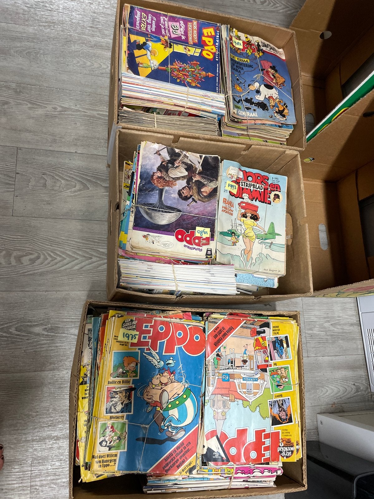 Meer dan 20 jaargangen Eppo stripbladen, Boeken, Meerdere stripboeken, Ophalen, Gelezen