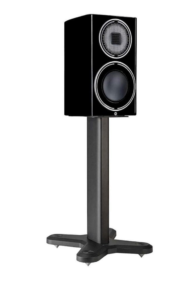 Monitor Audio Platinum 100 3G pianolak ebony + ST2 statieven, 150 watt of meer, Stereo speakers, Ophalen of Verzenden, Zo goed als nieuw