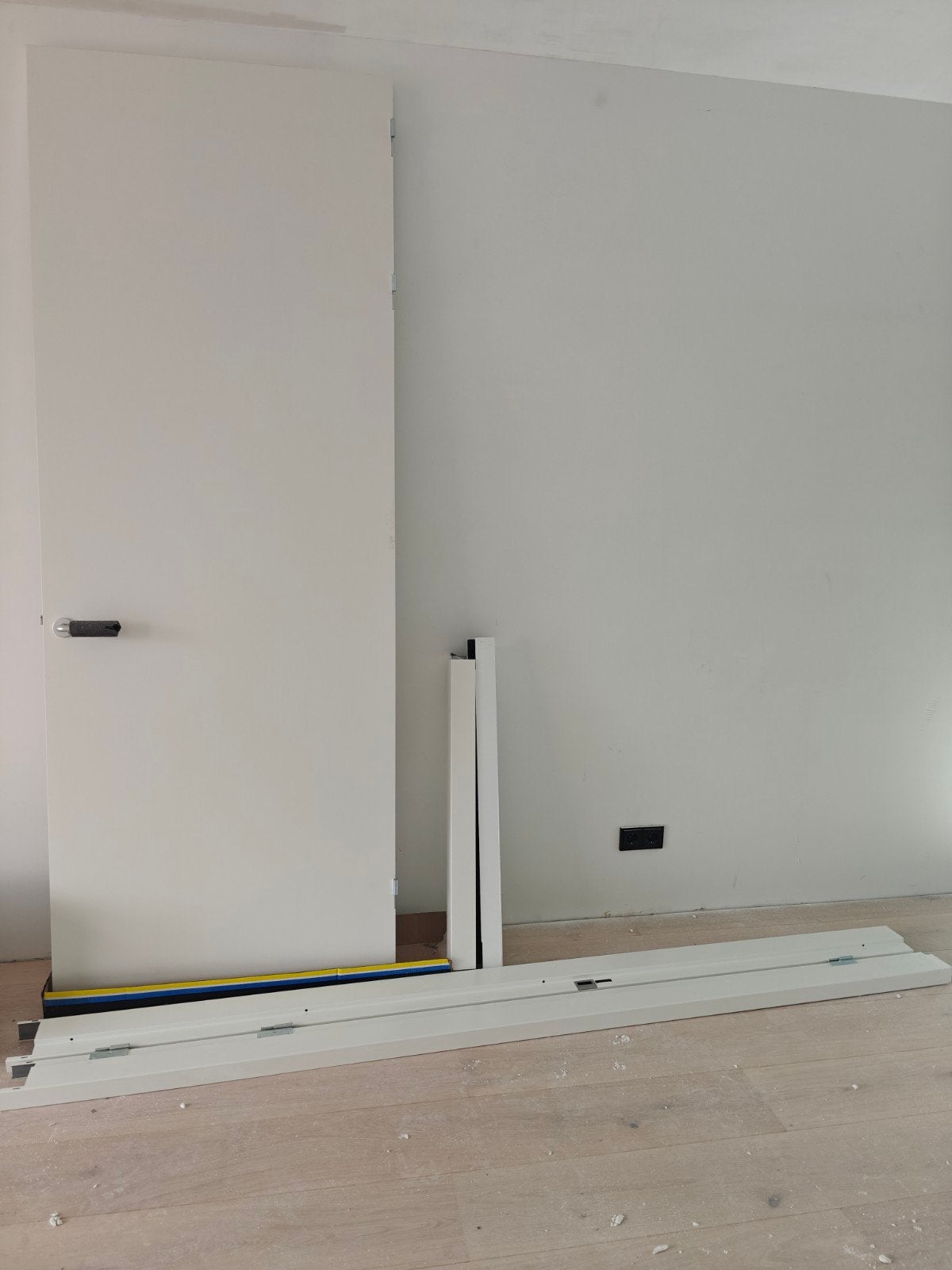 Nieuwe Berkvens stompe deur 252x93cm met kozijn en kruk, 80 tot 100 cm, 215 cm of meer, Binnendeur, Nieuw