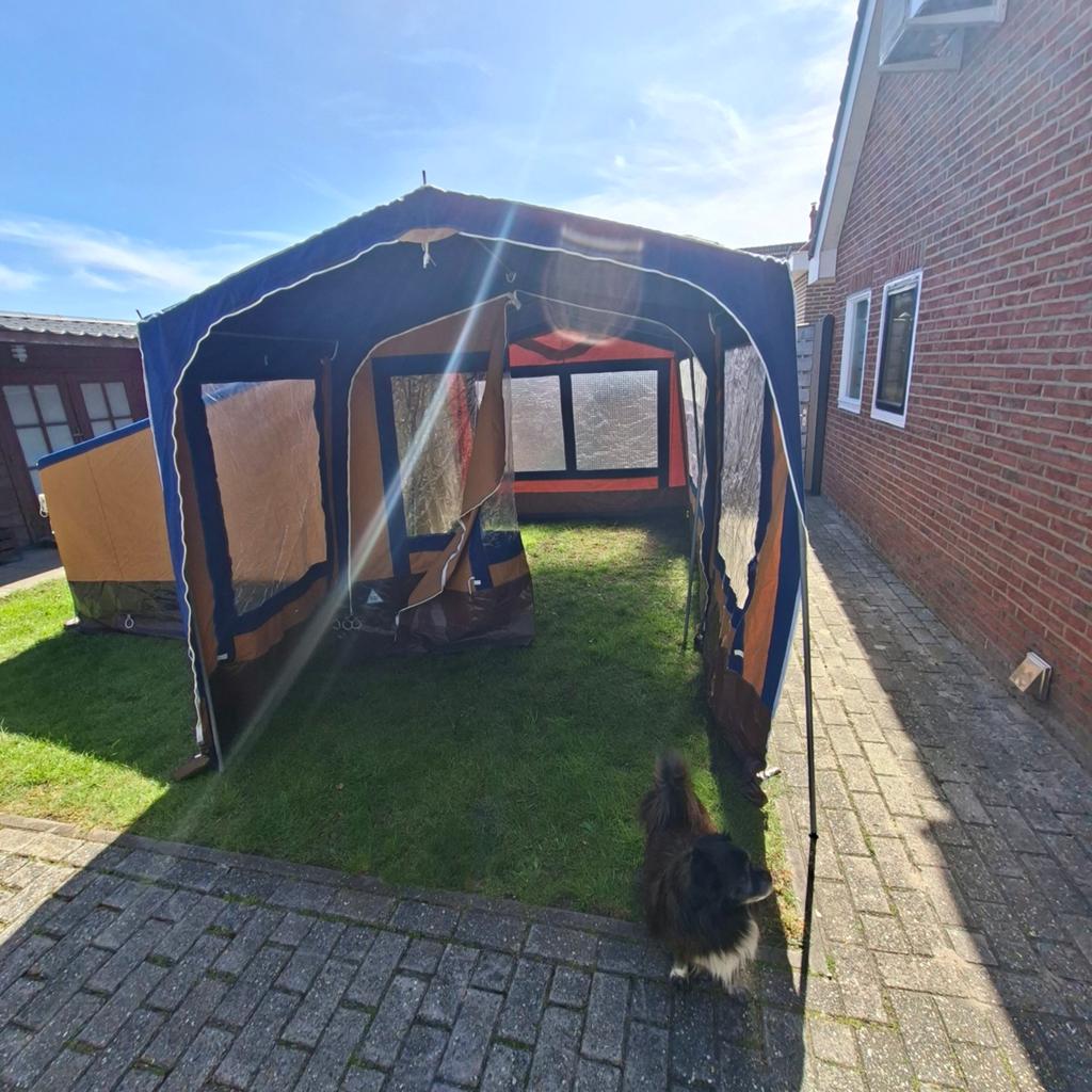 Tent voor 4 Personen, Ophalen of Verzenden, Gebruikt, Tot en met 4