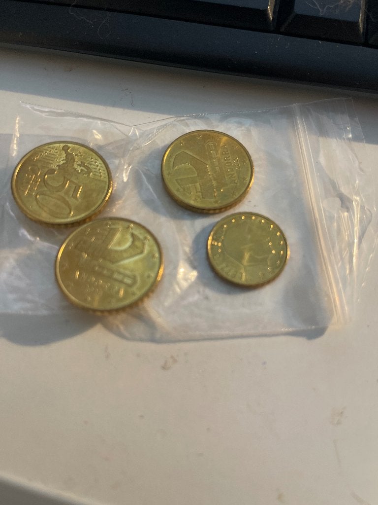50 ct Andorra 2020, Ophalen of Verzenden, Overige landen, 2 euro, Losse munt