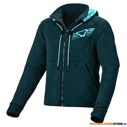 Macna District Women Motorhoodie, Blauw, Motoren, Kleding | Motorkleding, Ophalen of Verzenden, Nieuw met kaartje