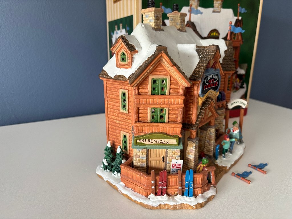 Lemax Winter Ridge Ski Lodge, Ophalen of Verzenden