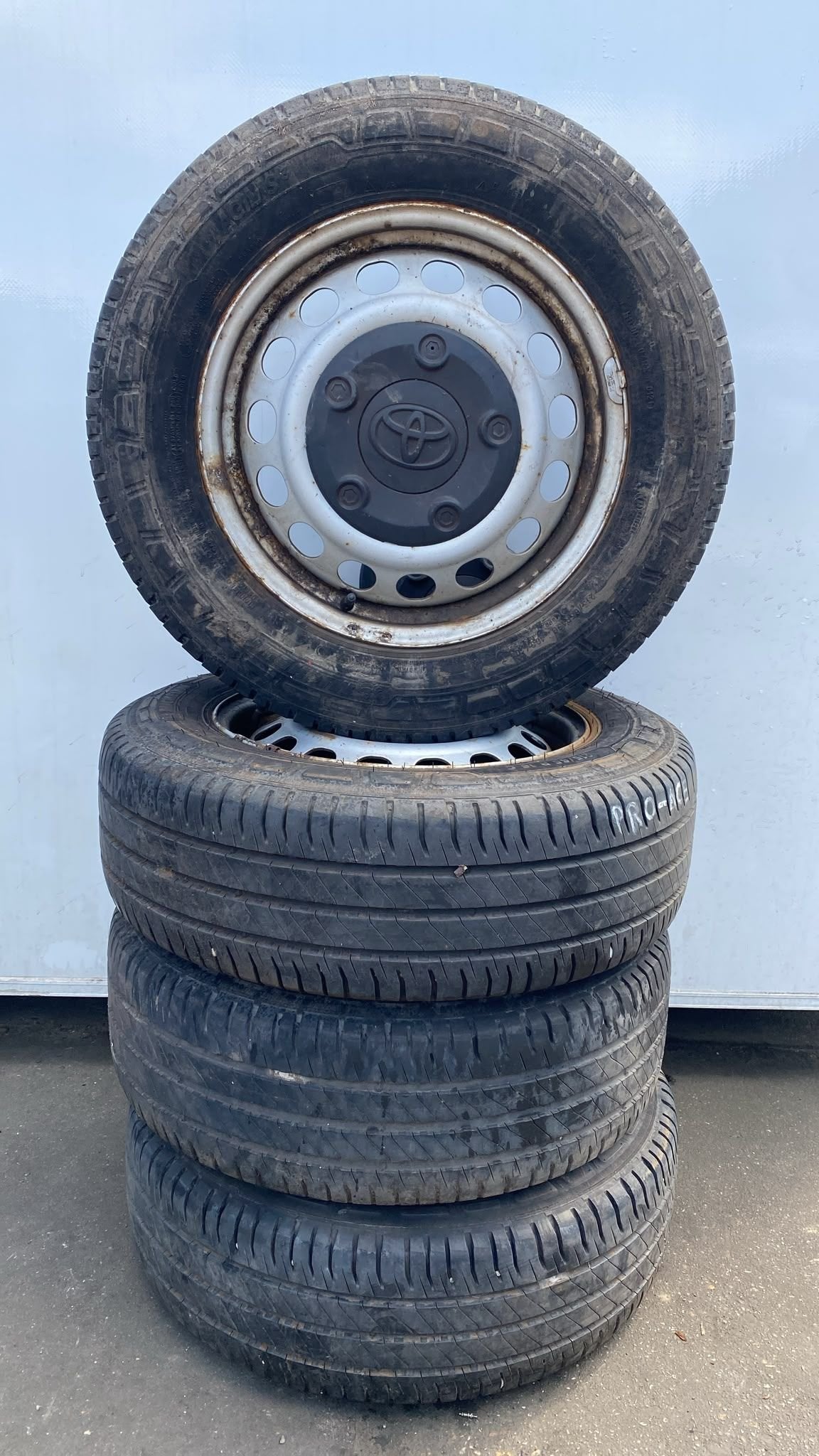 Toyota ProAce Expert Vivaro Jumpy Zomer Banden Set 215-65-16, Auto-onderdelen, Gebruikt, -, -, Banden en Velgen