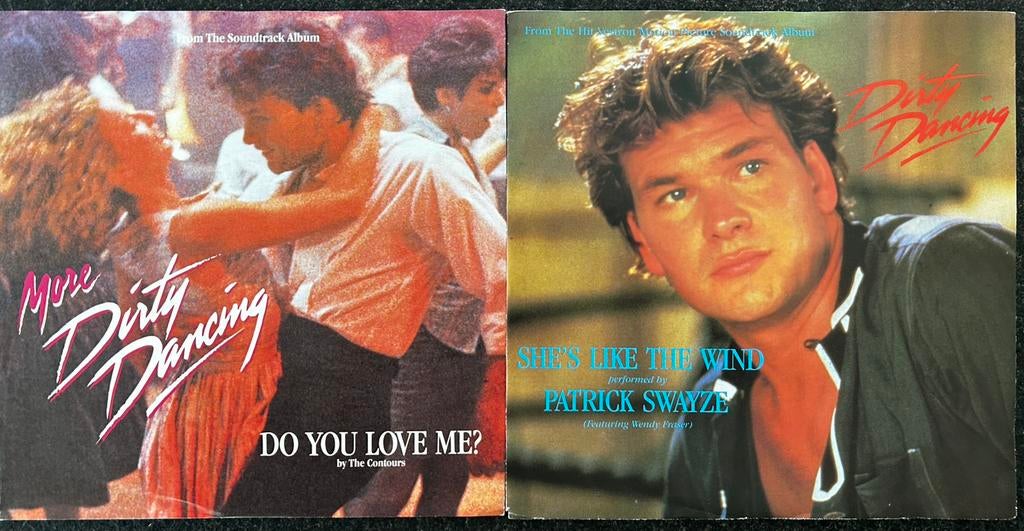Dirty Dancing OMSR - 2 Singles, 7” Als geheel of los te koop, Cd's en Dvd's, Vinyl Singles, Ophalen of Verzenden, Gebruikt