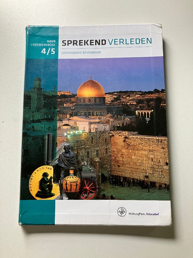 Sprekend verleden - Geschiedenis 4/5 havo, Boeken, Ophalen of Verzenden, Gelezen, HAVO, Geschiedenis