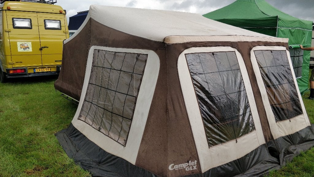 Camp-let GLX vouwwagen camplet, Caravans en Kamperen, Ophalen, Gebruikt