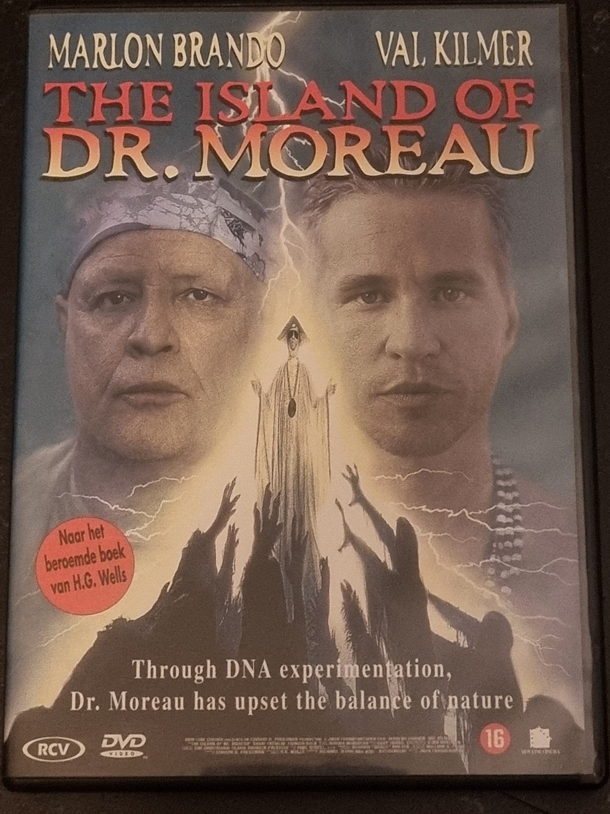 The Island of Dr. Moreau DVD - Sciencefiction Thriller, Engels, Vanaf 16 jaar, Nederlands, Monsters