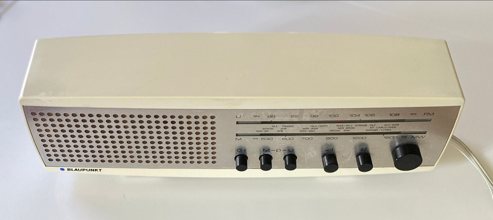 Vintage Blaupunkt Napoli Radio - Jaren '60 Design, Ophalen of Verzenden, Gebruikt, Radio