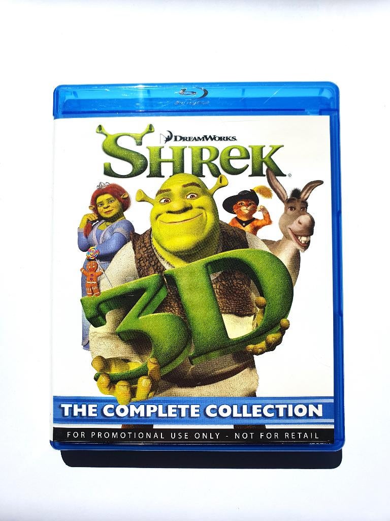 Shrek 3D - De complete collectie (4 disc), Cd's en Dvd's, Blu-ray, Zo goed als nieuw, Tekenfilms en Animatie, 3D, Ophalen of Verzenden