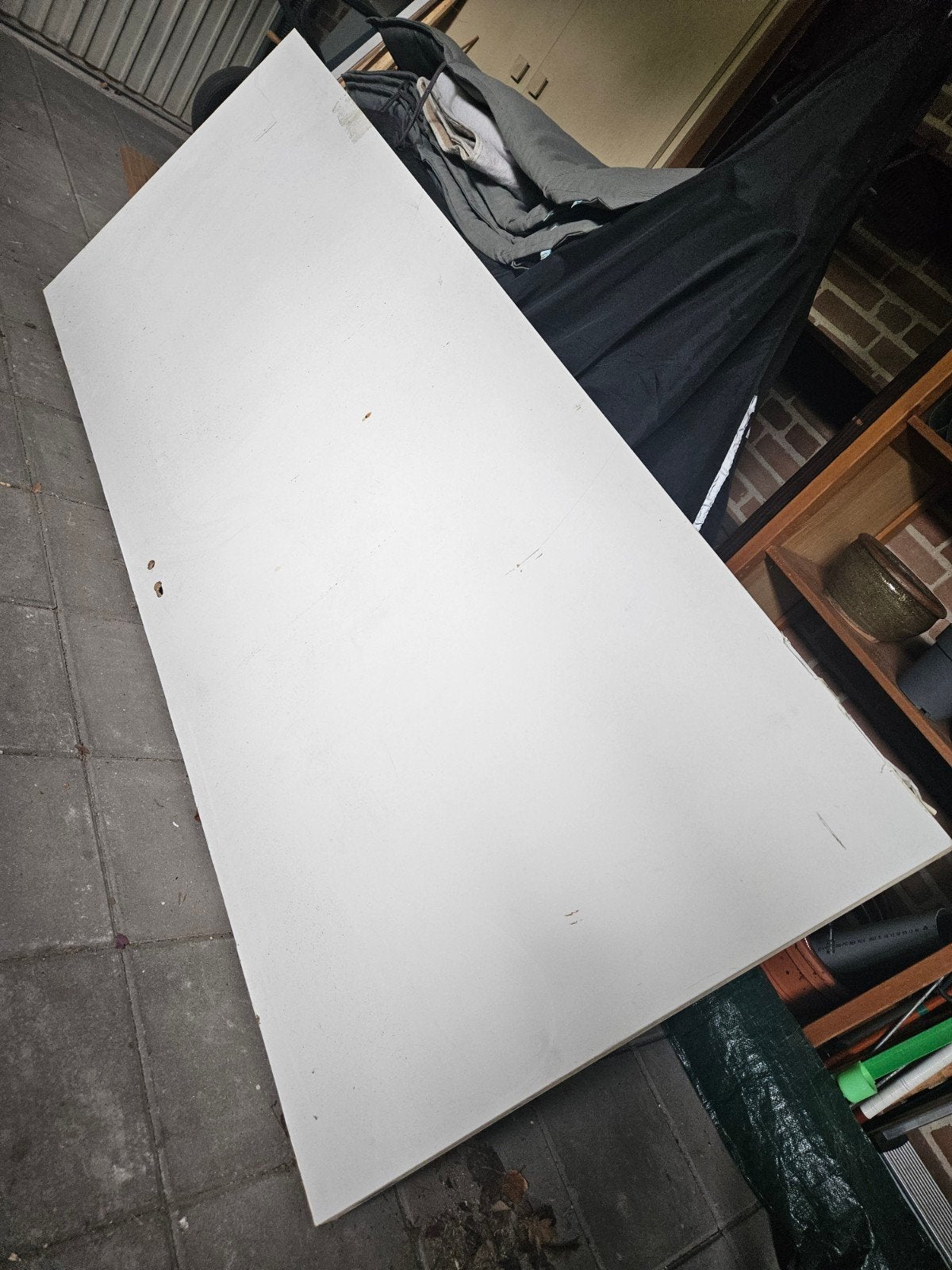 Witte binnendeur, Nemef, 2060x836mm, Ophalen, Gebruikt, 80 tot 100 cm, 215 cm of meer