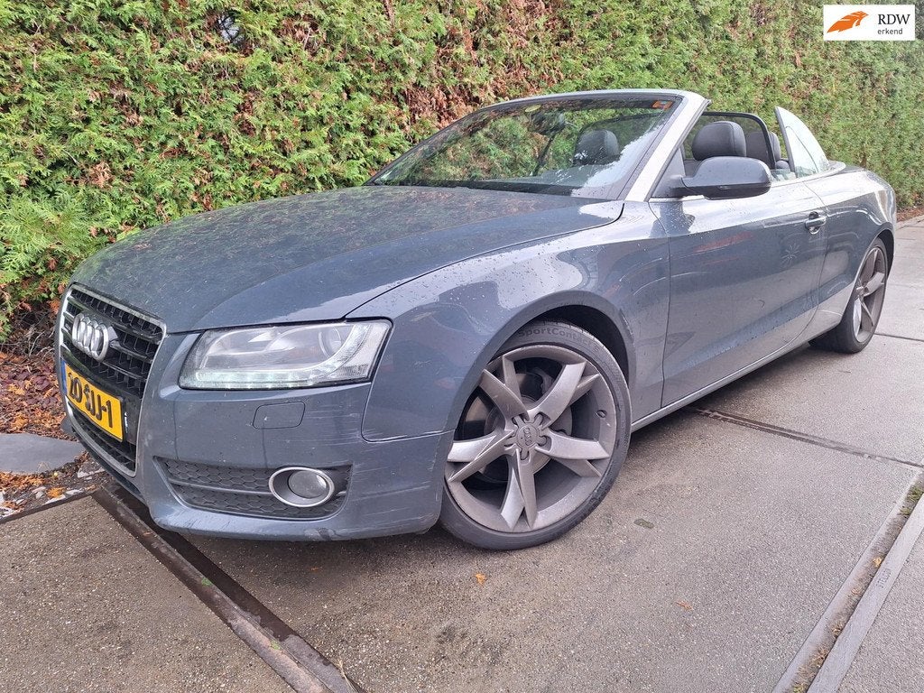 Audi A5 Cabriolet 3.0 TDI quattro Pro Line, Auto's, Audi, Automaat, Euro 5, 15 km/l, Zwart