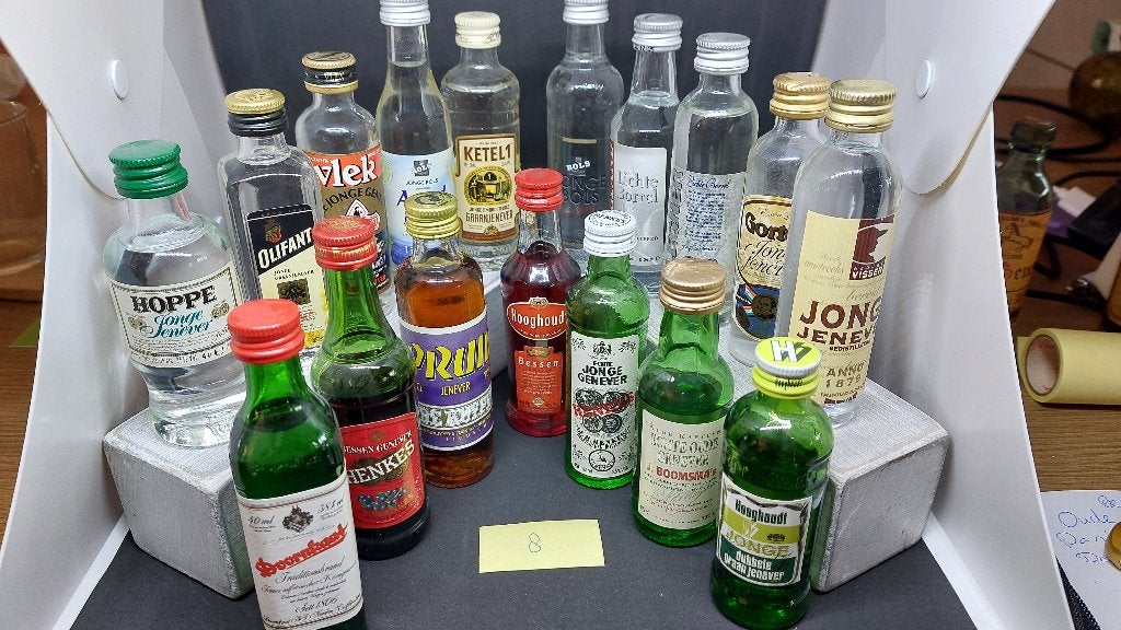 Diverse jenever miniatuur flesje, Verzamelen, Ophalen of Verzenden