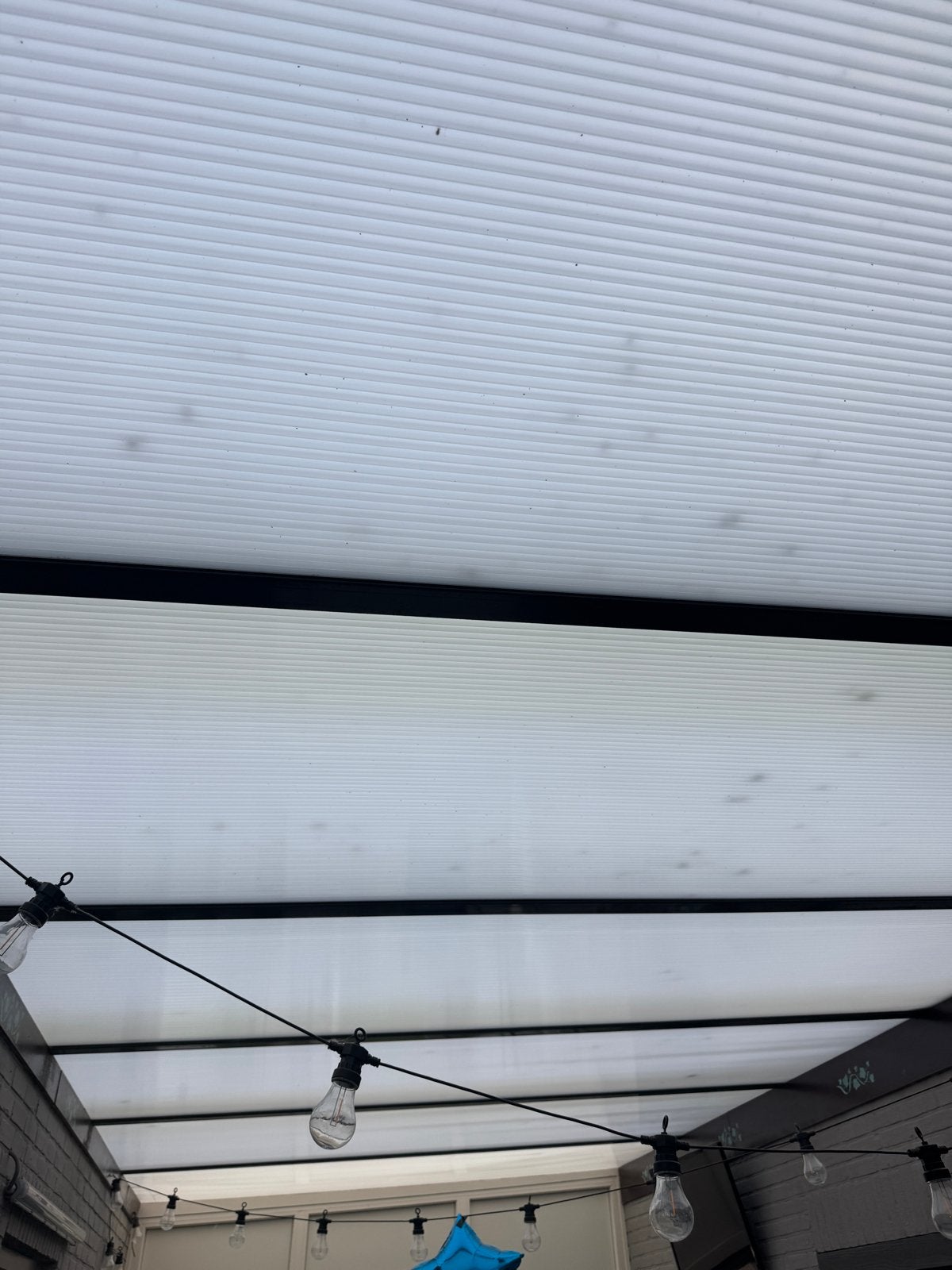 6 gebruikte polycarbonaat platen (3x1m) voor overkapping/ser, Ophalen, Gebruikt, Overige materialen