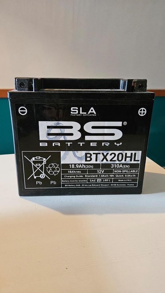 BS Battery BTX20HL Accu 18.9 Ah, Motoren, Onderdelen | Harley-Davidson, Ophalen, Gebruikt