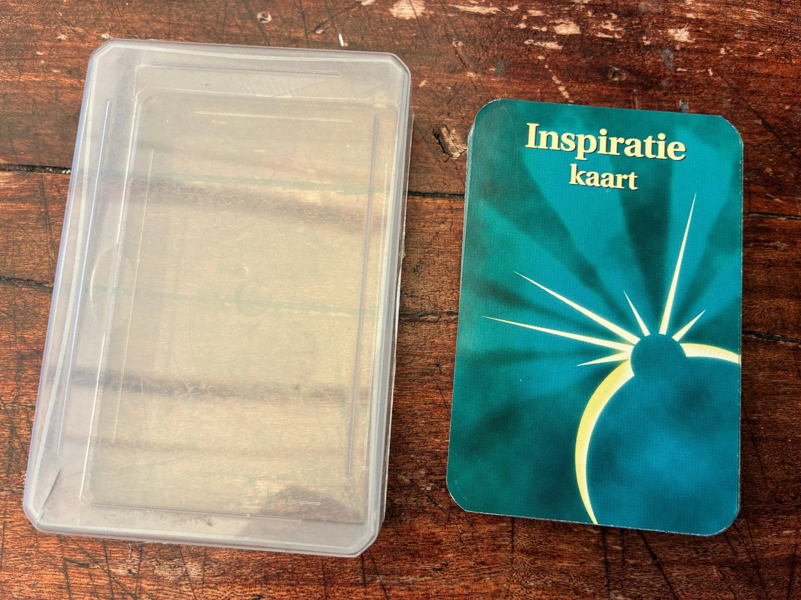 Inspiratiekaarten set met positieve boodschappen, Ophalen of Verzenden, Zo goed als nieuw, Tarot of Kaarten leggen, Overige typen