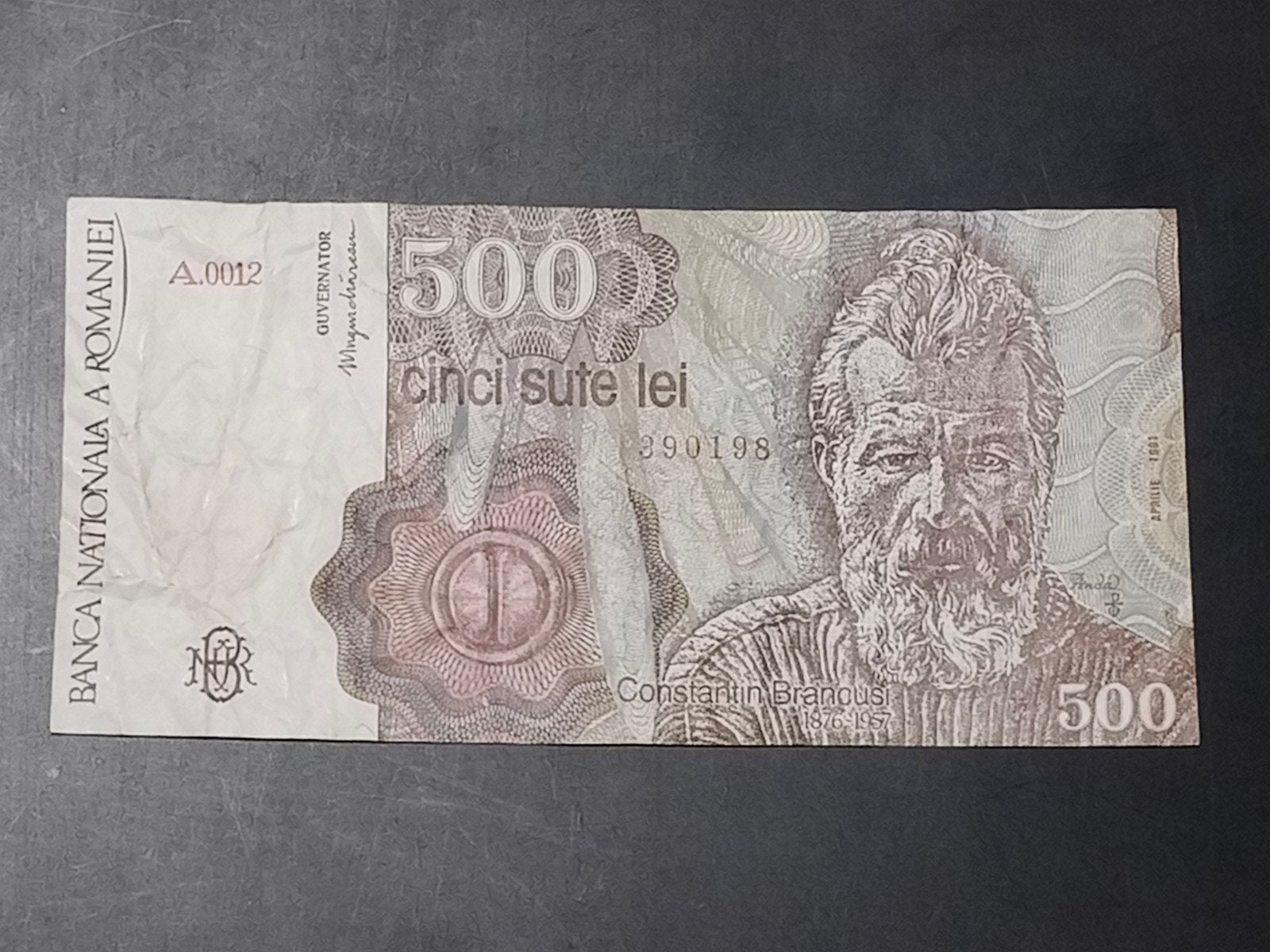 Romania 500 lei 1991 VF/XF, Ophalen of Verzenden, Overige landen