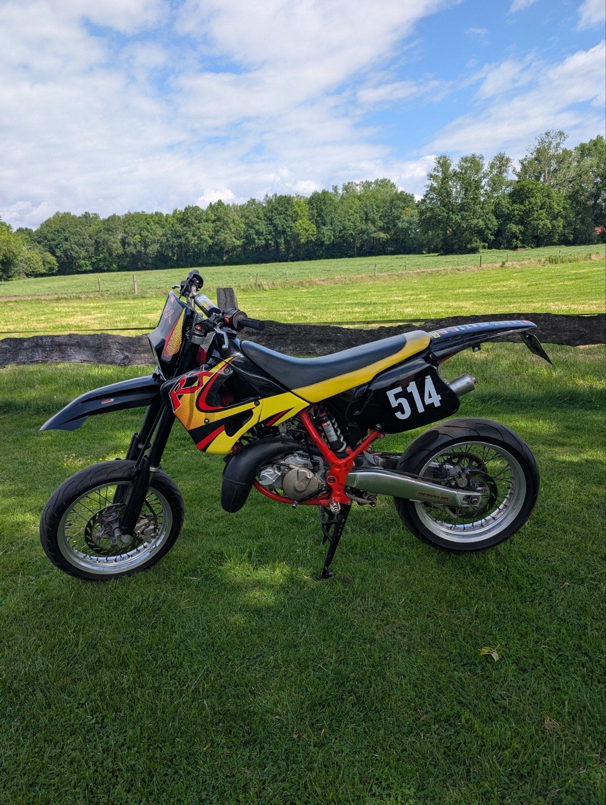 A1 Kenteken Aprilia rx 125 rotax 2t 160cc polini supermoto, Ophalen of Verzenden, Overige merken
