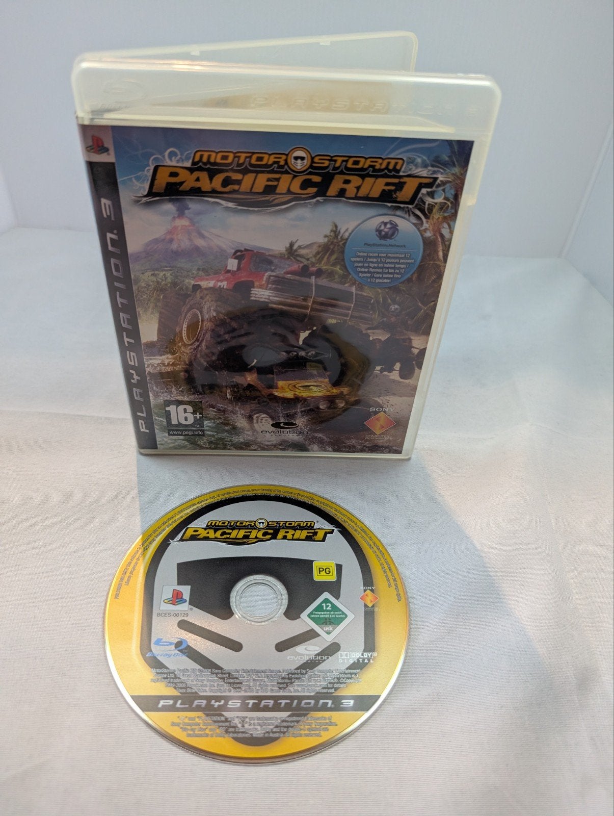 MotorStorm Pacific Rift PS3 - Racegame, Gebruikt, Racen en Vliegen, Ophalen of Verzenden, Eén computer