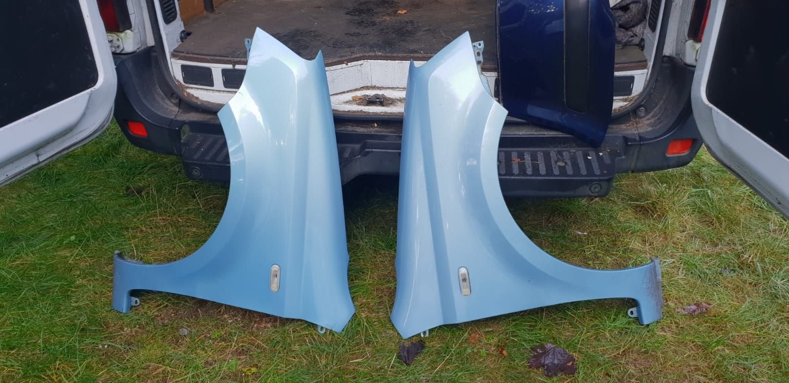 FIAT PANDA VOORSCHERMEN BJ 2004 TOT 2008, Gebruikt, -, -, Ophalen of Verzenden