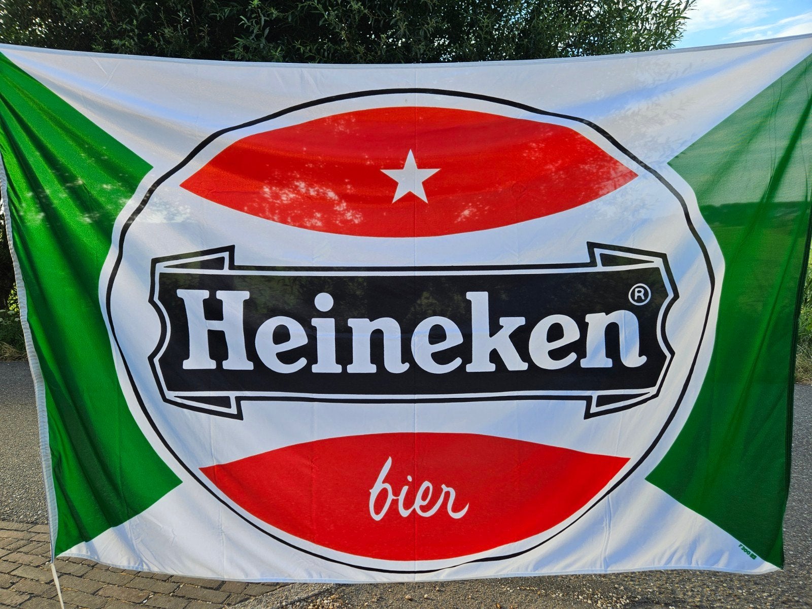 Originele Heineken vlag, Ophalen, Nieuw