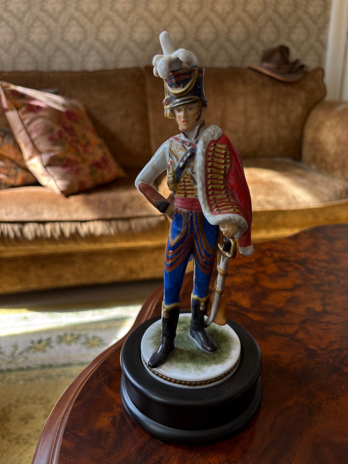AK Kaiser porseleinen beeld – Generaal Junot – Napoleon, Ophalen