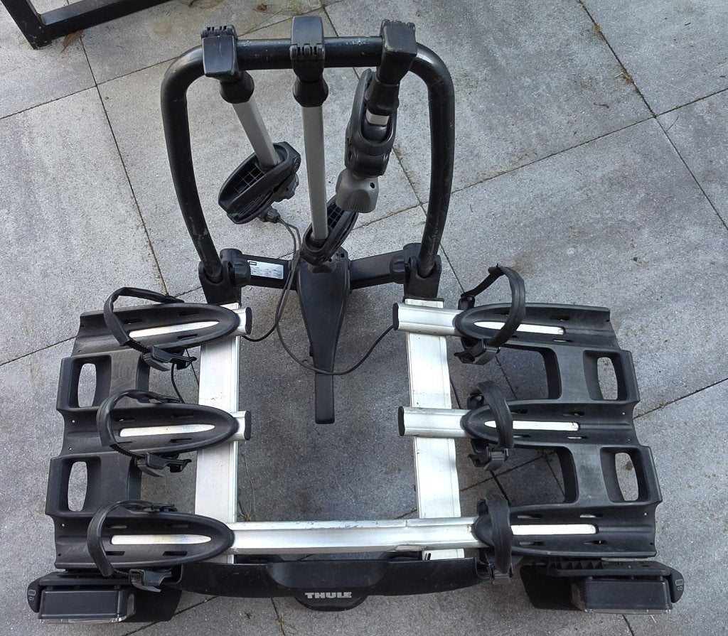 Thule VeloCompact 927 fietsendrager voor 3 fietsen, Auto diversen, Fietsendragers, Ophalen, 3 fietsen of meer, Gebruikt, Elektrische fiets