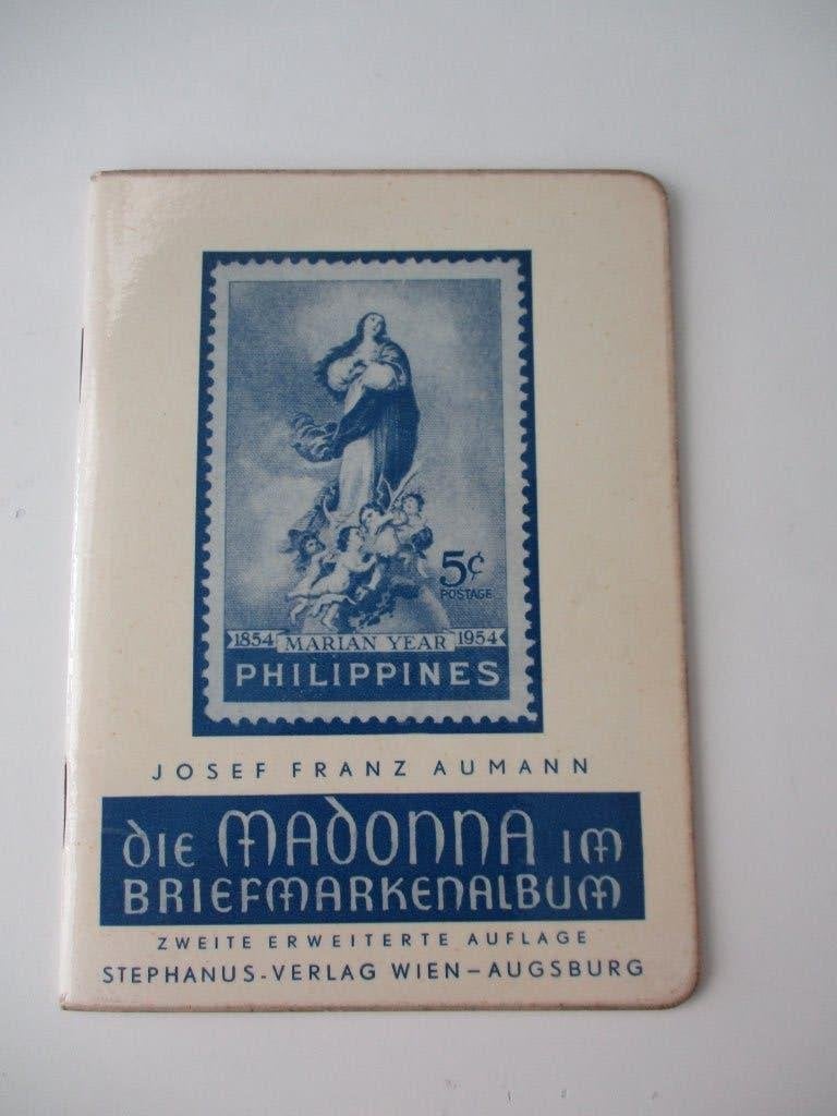 Die Madonna im Briefmarkenalbum - Josef Franz Aumann, Verzenden, Gestempeld, Overige thema's