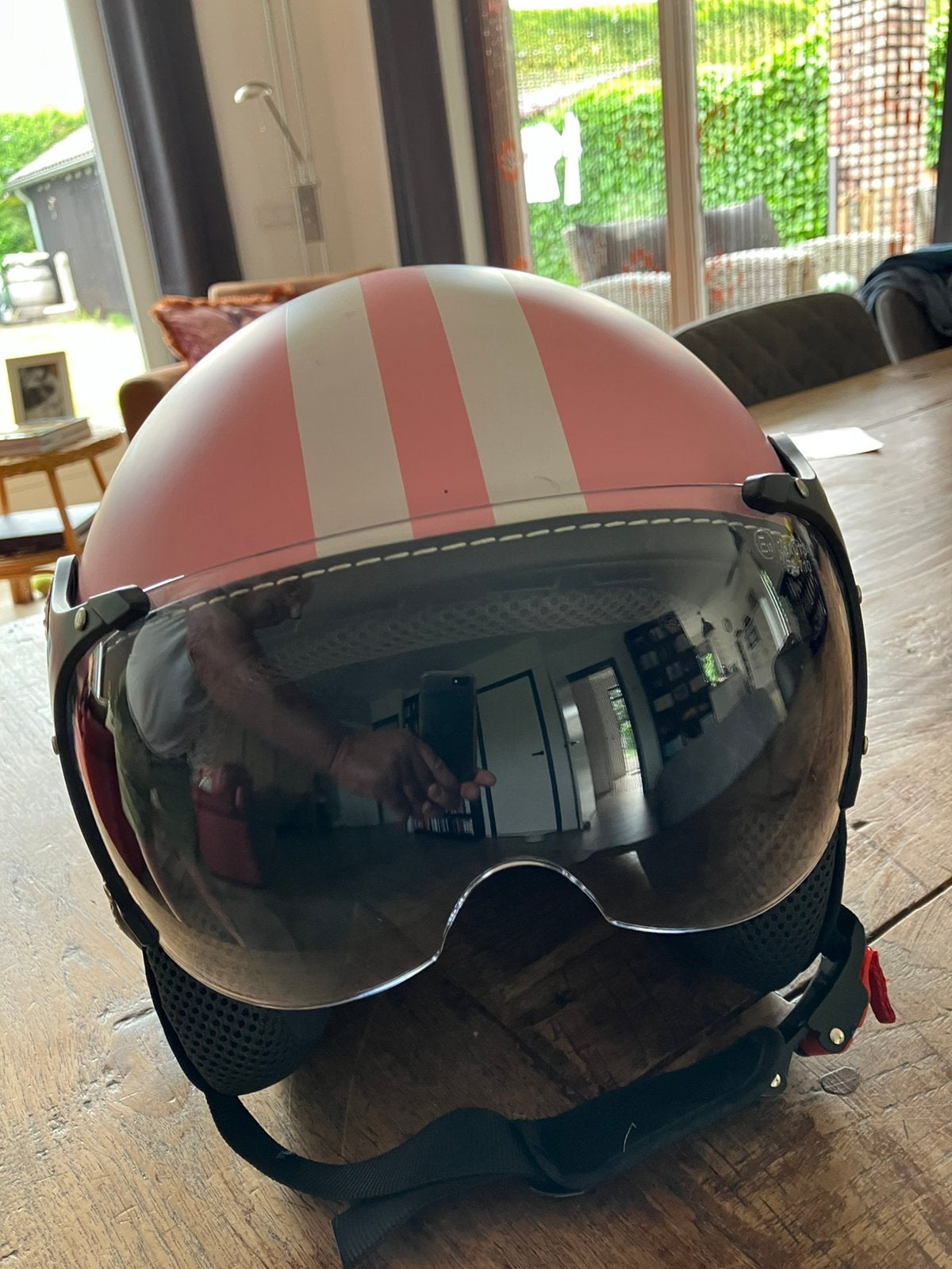KEI LEUKE HELM, Fietsen en Brommers, Brommerhelmen, Ophalen of Verzenden, Zo goed als nieuw, Small