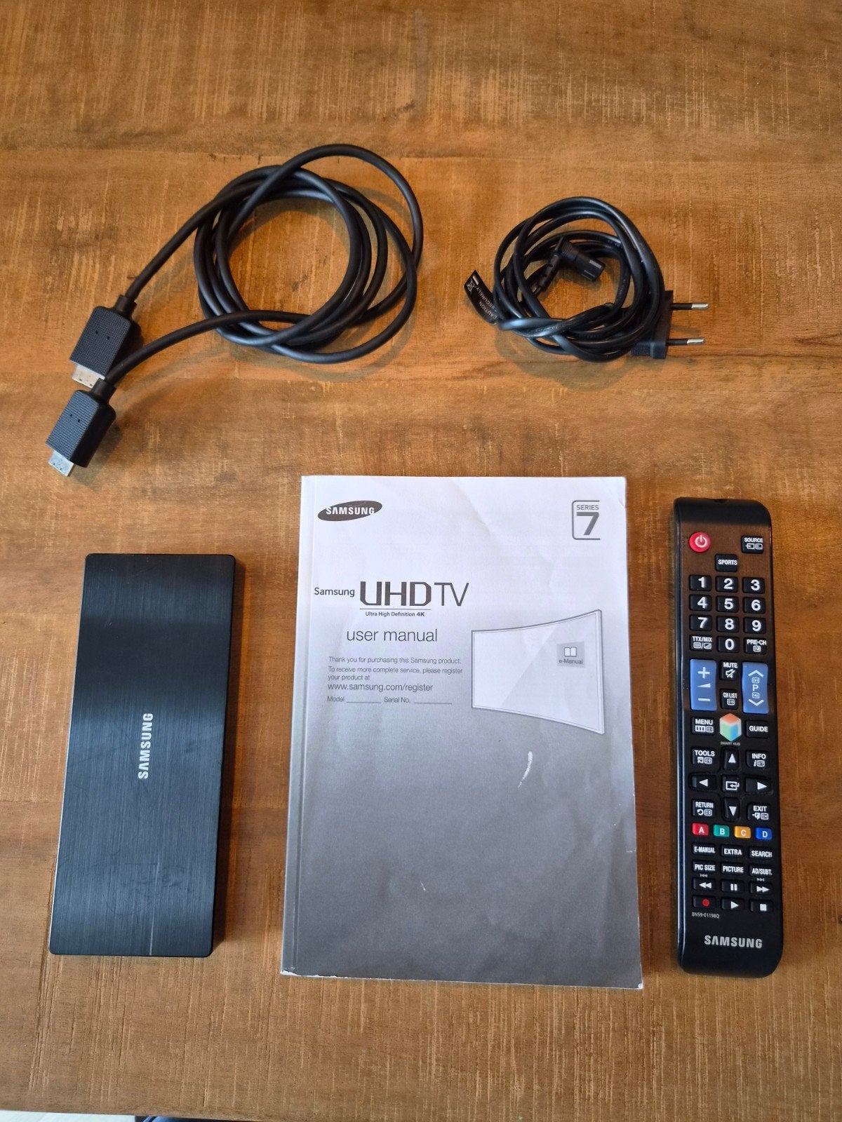 Samsung UE55JU7502T UHD TV met 4 blind spots, Audio, Tv en Foto, Ophalen