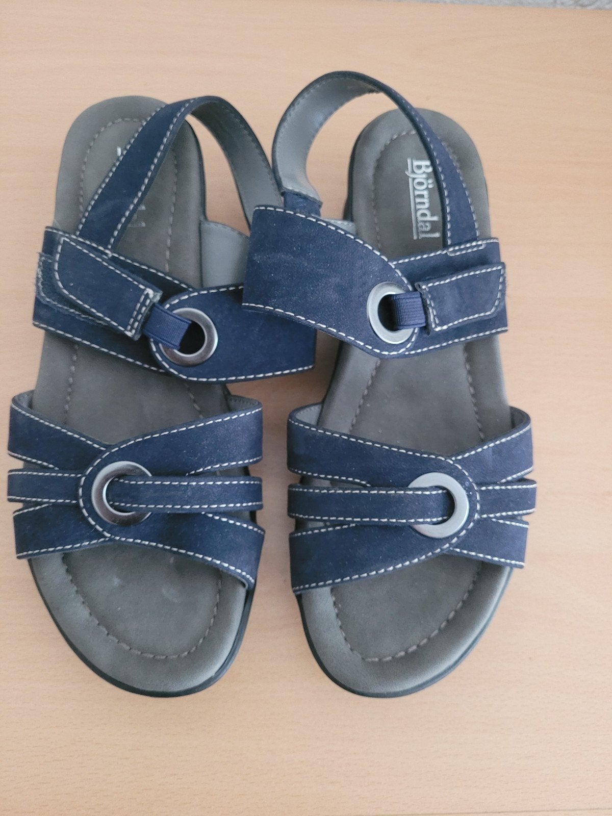 Björndal sandalen maat 37 comfortabele blauwe sandalen, Kleding | Dames, Blauw, Gedragen, Björndal, Sandalen of Muiltjes