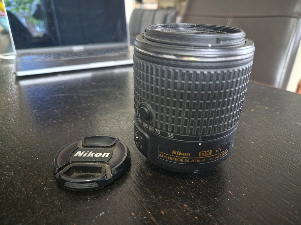Nikon lens DX VR AF-S Nikkor 55-200 1;4, Audio, Tv en Foto, Fotografie | Lenzen en Objectieven, Ophalen of Verzenden, Gebruikt