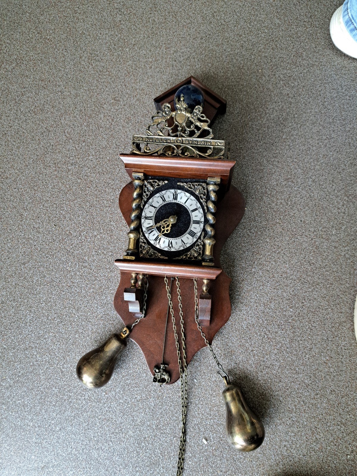 Zaanse klok Zaandamse wandklok, Ophalen of Verzenden