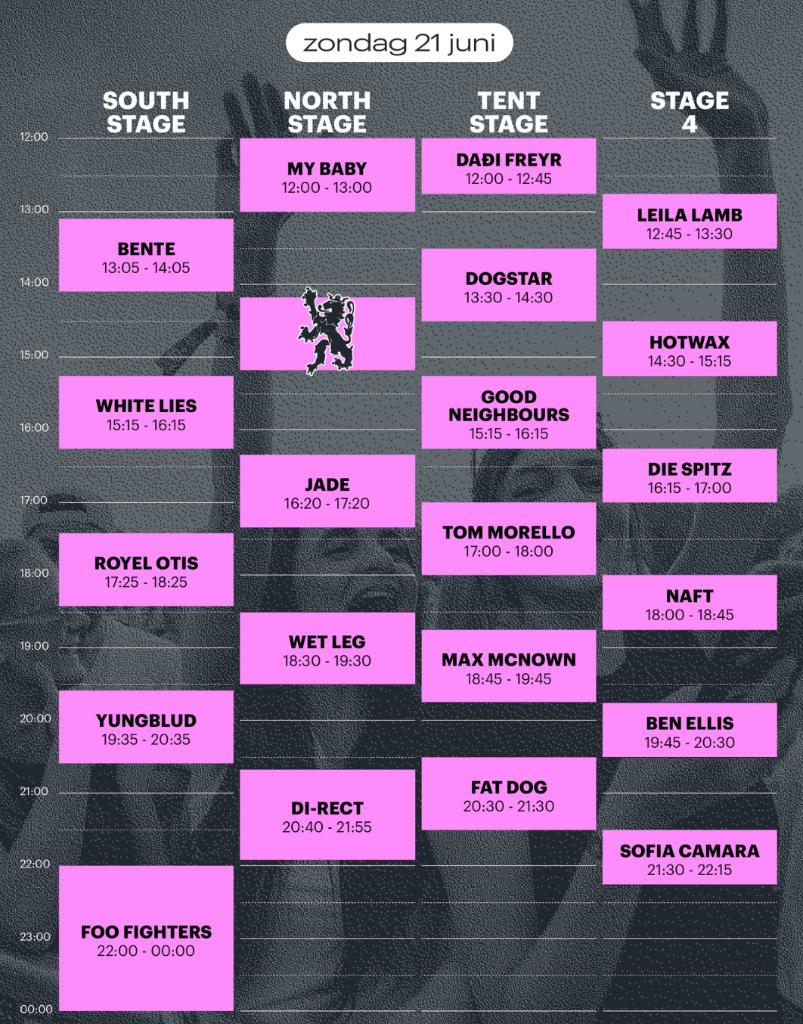 2x Pinkpop kaartjes zondag 21 juni, Twee personen