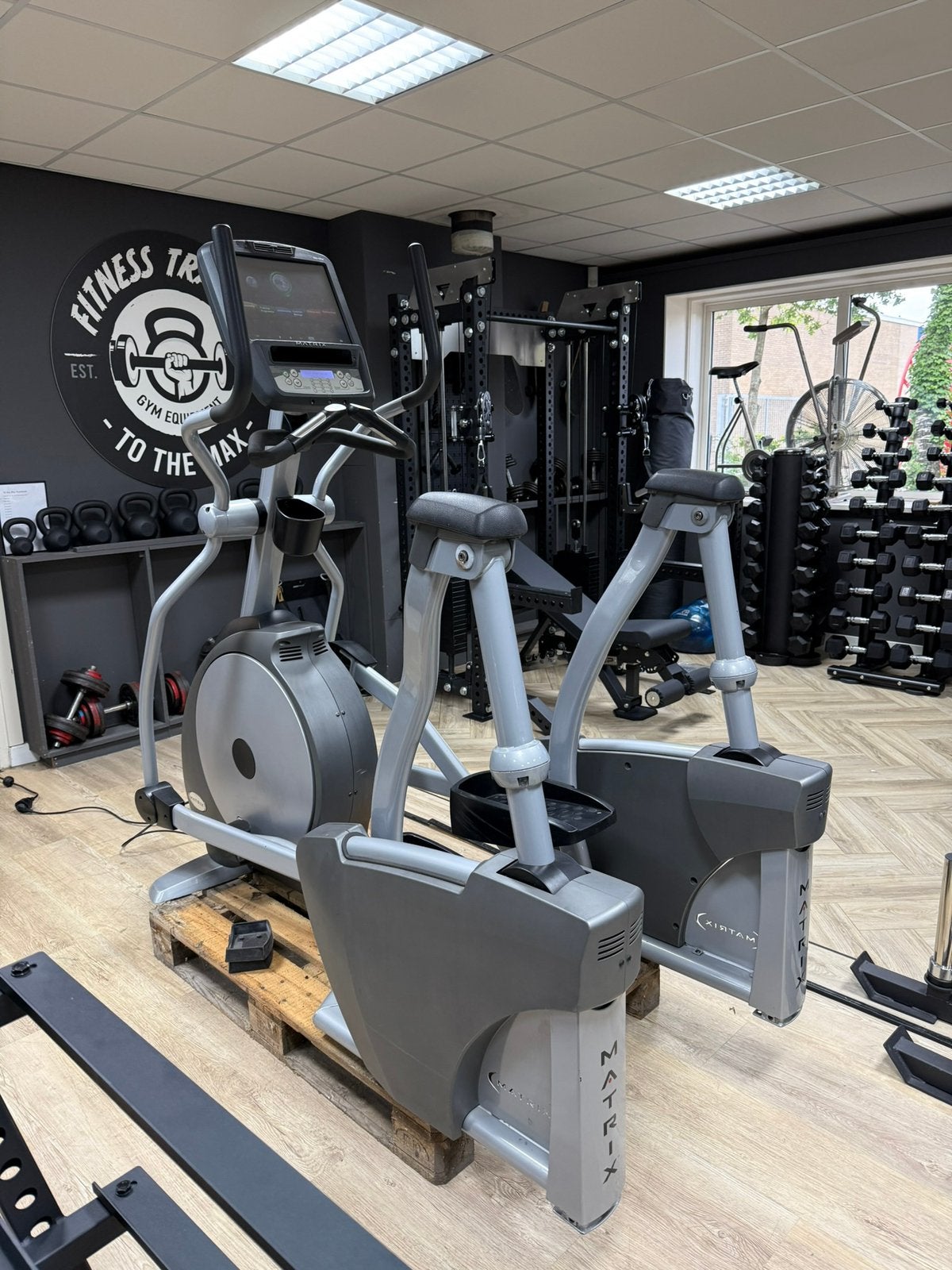 Matrix Ascent crosstrainer, goede hellingfunctie! Virtual Ac, Gebruikt, Ophalen of Verzenden, ., Info@fitnesstradingtothemax.nl