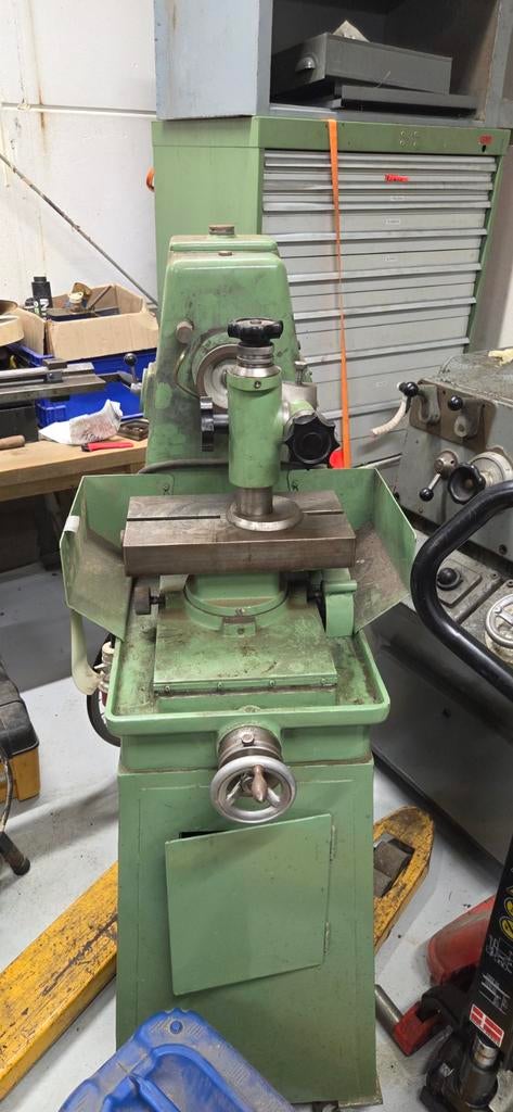Gereedschap slijp machine, Ophalen