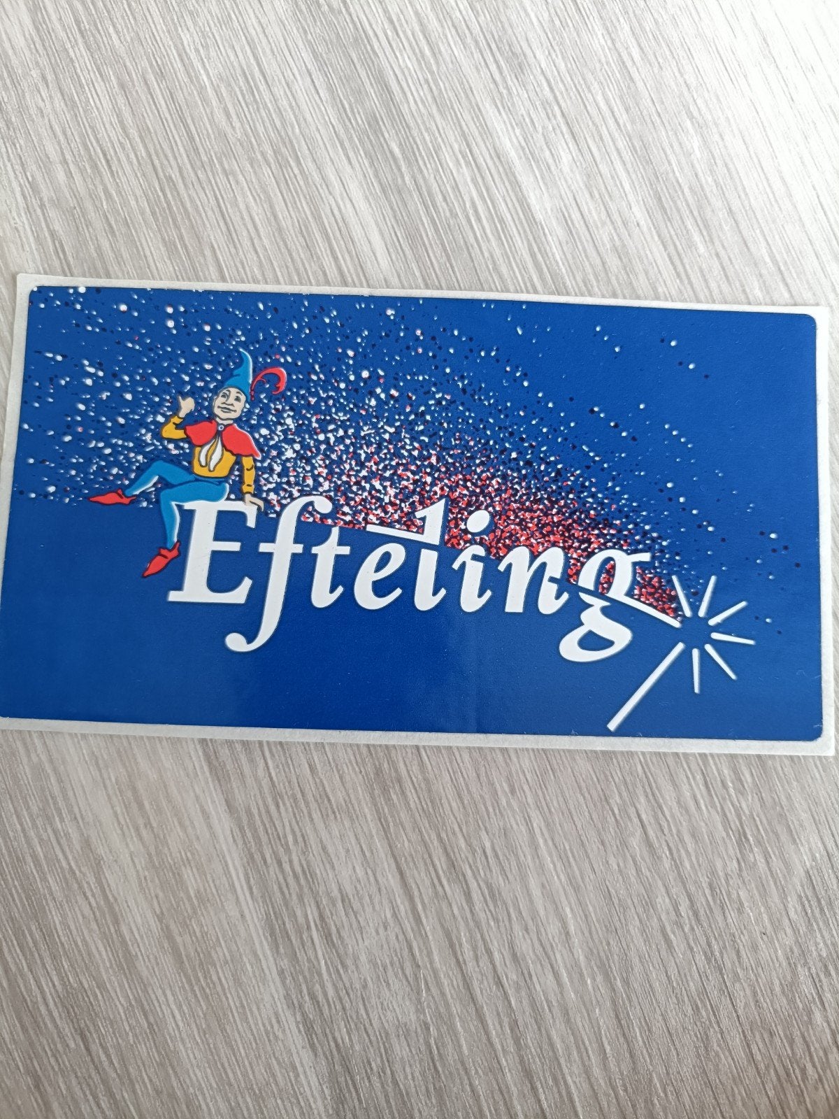 Efteling parkeer sticker, Verzamelen, Efteling, Ophalen of Verzenden