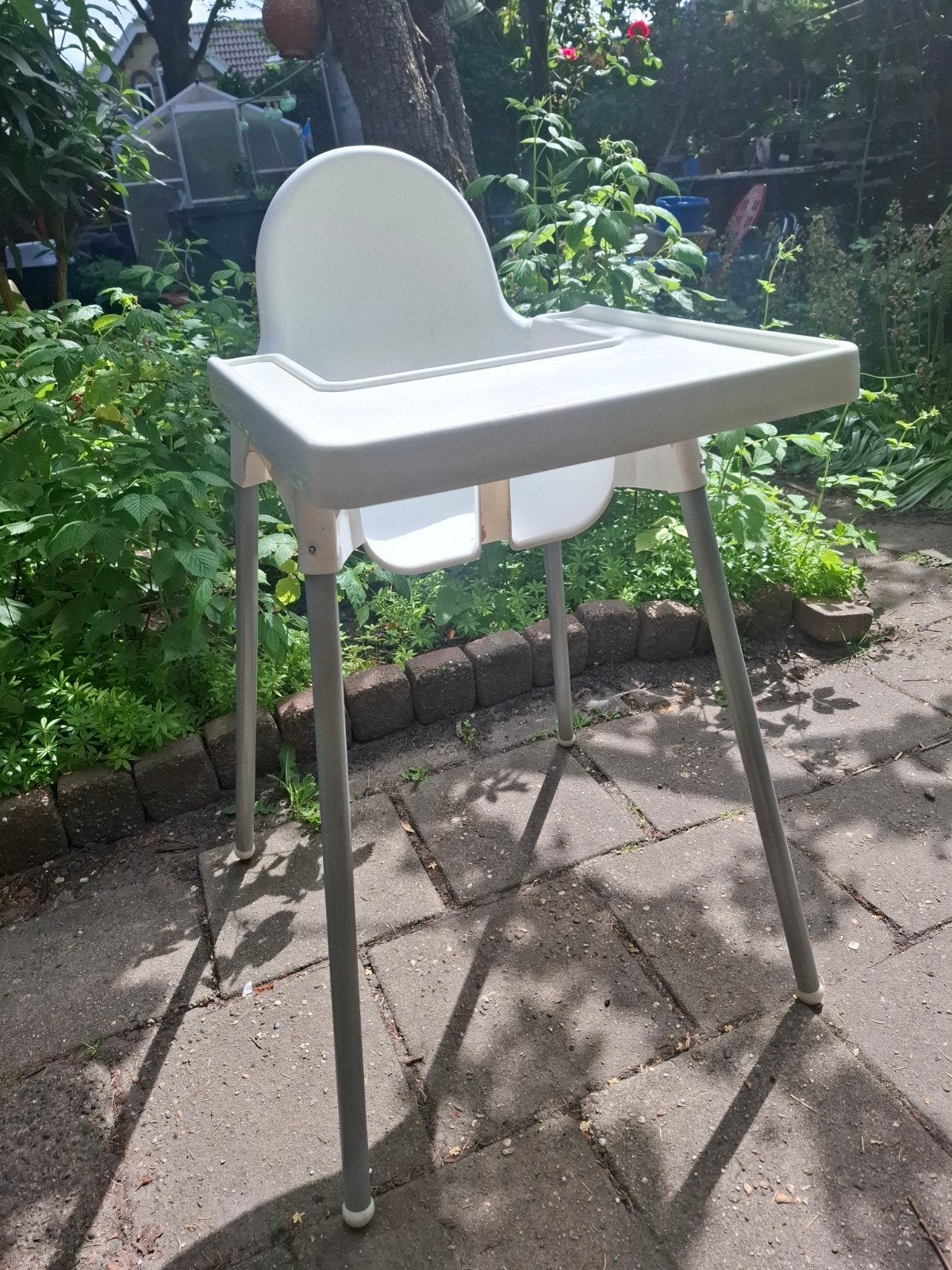 Ikea kinderstoel met afneembaar blad, binnen/buiten, Ophalen