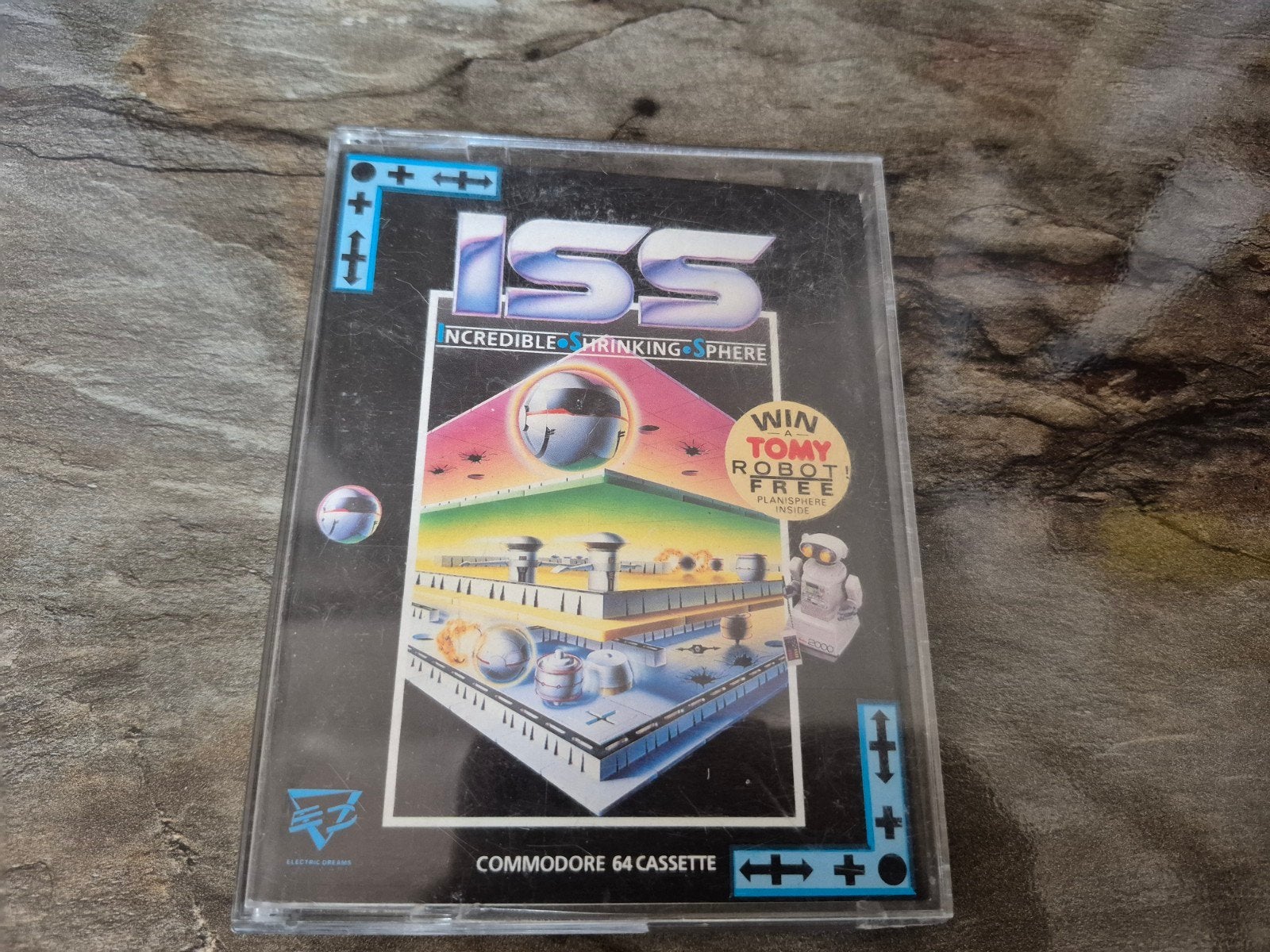 ISS Ncredible Shrinking Sphere Commodore 64 Cassette, Spelcomputers en Games, Games | Pc, Gebruikt, Avontuur en Actie, 1 speler