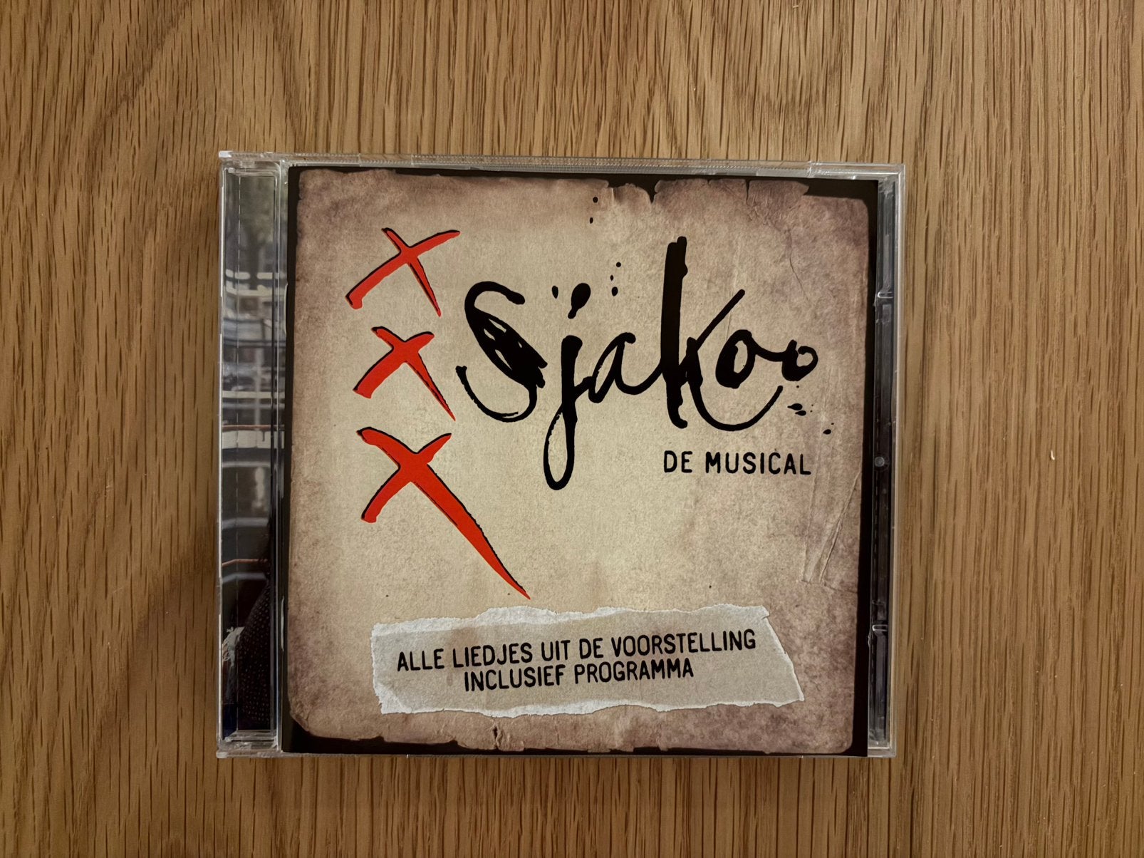 Sjakoo de musical Nederlands cast album cd, Ophalen of Verzenden, Zo goed als nieuw