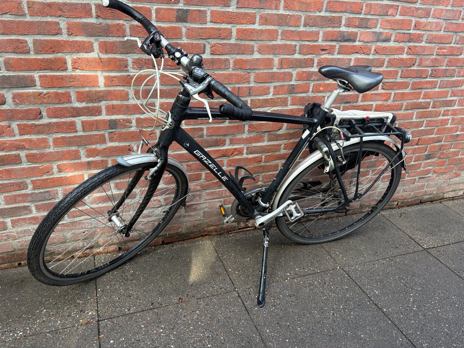 Gazelle Excellent Ultimate Damesfiets - Gebruikt, 28 inch, Gebruikt, Velgrem, Ophalen of Verzenden